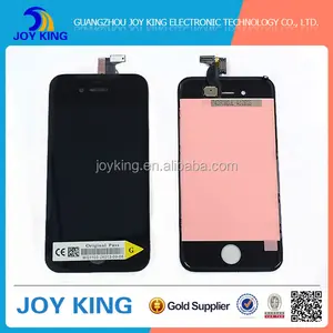 2016 OEM schermo lcd di ricambio originale per iphone4 con 12 mesi di garanzia