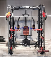 Équipement multi-colonne smith machine équipement d'exercice
