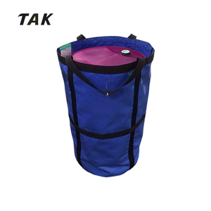Tak haute qualité 50 Kg élingues rondes à dessus ouvert Oxford vinyle Pvc bâche échafaudage outil sacs de levage - Product Image 4