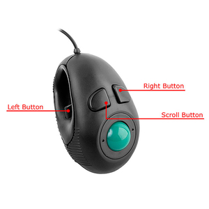 Xách Tay Finger <span class=keywords><strong>Hand</strong></span> Held 4D Usb Mini <span class=keywords><strong>Trackball</strong></span> Chuột - Product Image 4