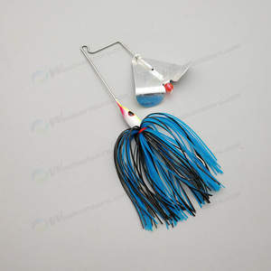Leurre de pêche à gabarit à 2 lames, spinnerbait buzzer pour poisson au plomb - Product Image 5