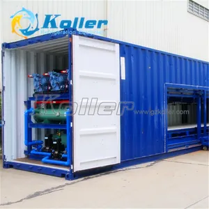 Koller 20 tons/day Containerized Ice Block Plant DK200