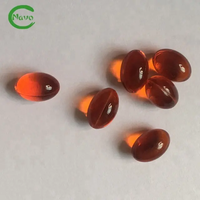 Gıda takviyesi Omega 7 zengin vitamin seabuckthorn yağı softgels