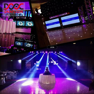 Ballon de <span class=keywords><strong>danse</strong></span> en 3d de 20 pieds x 20 pieds, sol blanc pour décoration de mariage - Product Image 5