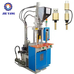 Automatic Plastic Usb Cable Vertical Injection Moulding Machine