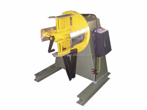 New tự động hướng dẫn sử dụng <span class=keywords><strong>uncoiler</strong></span>/decoiler cho cuộn dây kim loại với động cơ mang bánh-tấm sử dụng - Product Image 2