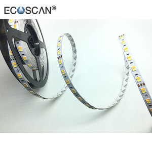 Ecoscan 24 V (2x60) LED/<span class=keywords><strong>M</strong></span> 2700 K ajustable blanco cálido SMD flexible 5730 llevó la iluminación de tira - Product Image 4