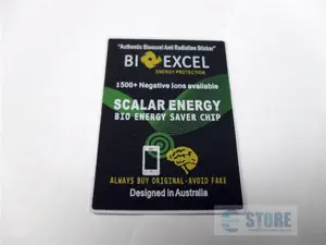 ไบโอประหยัดพลังงานชิป BioExcel พลังงานชีวภาพป้องกันรังสีไอออนลบชิป