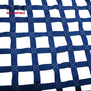 Hohe Qualität polyester gurtband netto einstellbare cargo net für lkw für suv/schiff/flugzeug klettern cargo net