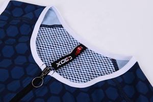 OEM 제조 업체 프로 철인 3 종 경기 스킨 세트 이탈리아 직물 민소매 원피스 트라이 세트 맞춤 ODM 남성용 - Product Image 3