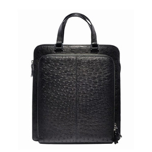 2015 New Style <span class=keywords><strong>sac</strong></span> à main en cuir véritable hommes <span class=keywords><strong>porte</strong></span> - documents autruche peau <span class=keywords><strong>ordinateur</strong></span> portable mallette hommes - Product Image 1