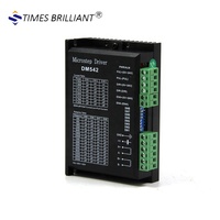 Driver digital dm542 24c-50vdc 4.2a, driver para motor de passo nema 2 fases 17 e 23