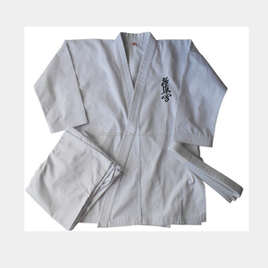 공장 가격 맞춤 로고 화이트 기모노 교쿠신 가라테 유니폼, 가라테 기모노 기 - Product Image 6