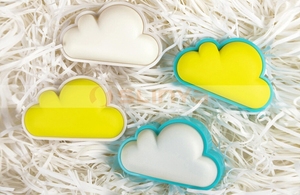 Mini Lámpara Nocturna con Sensor de Luz y Enchufe de CA, Luz Nocturna de Pared con Diseño de Nube para Habitación Infantil - Product Image 3