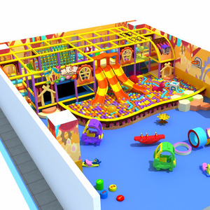 Set di Attrezzature per Parco Giochi al Coperto per <span class=keywords><strong>Bambini</strong></span>, Area Giochi Morbida Commerciale - Product Image 1
