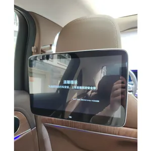 Monitor de assento de carro de tv, para mercedes benz r s classe, original, ui 1:1, design, entrada av, suporte para carro, tela frontal, um par
