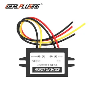 汽车LED下台减速机轿厢24V至12V 5A DC一DC变换器调节器电源降压模块