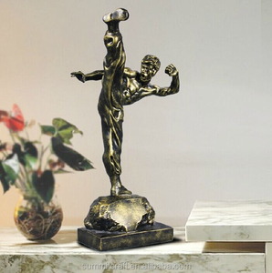 Résine chine <span class=keywords><strong>Bruce</strong></span> Lee figurine - Product Image 1