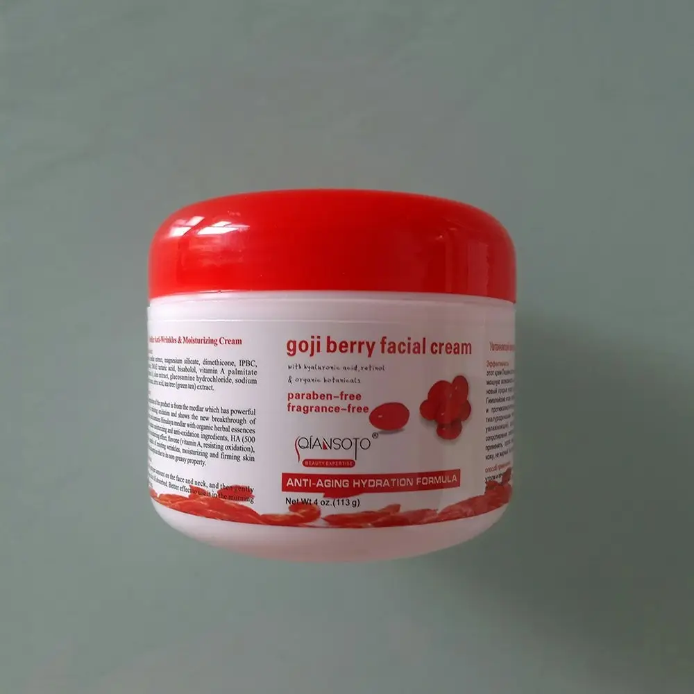 Vochtinbrengende Anti-Age Rimpelverwijderingscrème, Beste Himalayan Goji Berry Anti-Age Gezichtscrème