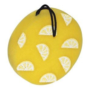 Lemon Printing Japanese Rainbow Water Bath Sponge/Baby Bath Toy - Product Image 2