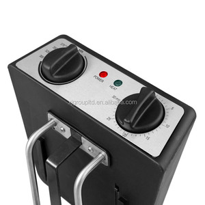 Điện đôi sâu nồi chiên XJ-7K120 2000 Wát 4.5L thép không gỉ vuông PTFE điều khiển kỹ thuật số con chó khai thác không kéo Rose <span class=keywords><strong>Gold</strong></span> 2000 - Product Image 6