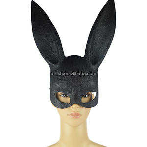 En gros décorations d'halloween <span class=keywords><strong>sexy</strong></span> <span class=keywords><strong>lapin</strong></span> masques de mascarade bon marché en plastique cosplay masques <span class=keywords><strong>lapin</strong></span> pour halloween MFJ-0037 - Product Image 2