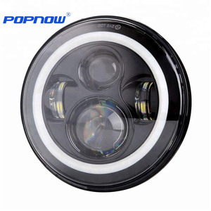 POPNOW RGB <span class=keywords><strong>Halo</strong></span> Angle Eye impermeable 12V 30W 6000K sistema de iluminación de motocicleta faro LED - Product Image 6