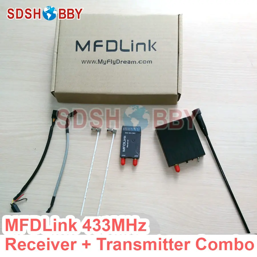 Myflydream mfdlink rlink 433 MHz 16ch 50km điều khiển từ xa mở rộng phạm vi tầm xa UHF rx nhận& tx truyền thiết lập