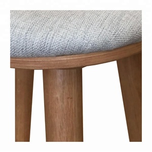 <span class=keywords><strong>Tabouret</strong></span> <span class=keywords><strong>de</strong></span> <span class=keywords><strong>bar</strong></span> moderne rembourré en tissu avec pieds en bois massif, chaise sans dossier <span class=keywords><strong>de</strong></span> hauteur comptoir pour restaurant et mobilier <span class=keywords><strong>de</strong></span> <span class=keywords><strong>bar</strong></span> - Product Image 4