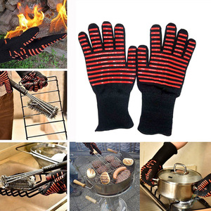 Gants pour la fabrication de bonbons, accessoires de <span class=keywords><strong>cuisine</strong></span> bon marché résistants à la chaleur, revêtement en Silicone pour BBQ - Product Image 5