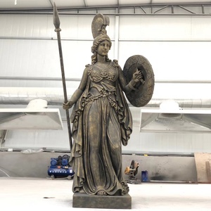 Statua famosa gigante di <span class=keywords><strong>Athena</strong></span> della vetroresina della scultura della signora greca per il giardino - Product Image 4