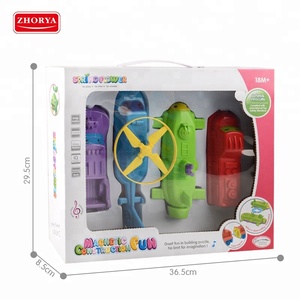Pièce ensemble musique lumières en plastique magnétique bébé jouet intéressant l'assemblée - Product Image 5