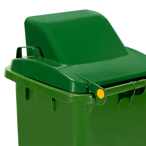 XDPC 240l Ngoài Trời Nhựa Bánh Rác Rác Thải Xe Đẩy Thùng Thùng Rác Với Hai Bánh Xe Rác Bin - Product Image 4