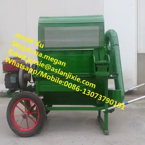 Motor Diesel impulsionada móvel paddy debulhador de arroz