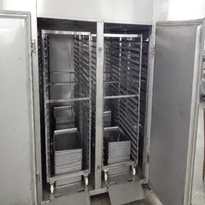 Horno de calefacción eléctrico industrial, máquina de secado con bandeja circulante de aire caliente, con hojas de seta