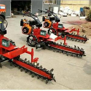 Motore diesel a piedi tipo piccolo trencher per il giardino - Product Image 2