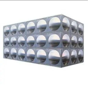 Réservoir d'eau potable en acier inoxydable SS304/SS316, 50 000 <span class=keywords><strong>litres</strong></span>, garantie 1 an, couleurs blanc/bleu/gris personnalisables, réservoir d'eau - Product Image 1