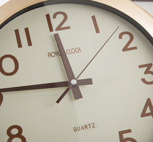 Nouveau design <span class=keywords><strong>horloge</strong></span> murale de style simple, articles de maison <span class=keywords><strong>horloge</strong></span> murale décoration et <span class=keywords><strong>horloge</strong></span> murale <span class=keywords><strong>en</strong></span> <span class=keywords><strong>bois</strong></span> de forme <span class=keywords><strong>ronde</strong></span> pour salon - Product Image 3