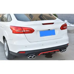 Rear bumper lip diffuser for Ford Focus 2015+