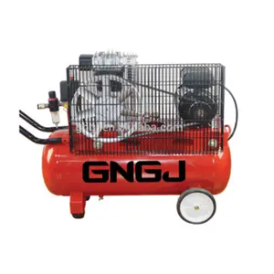 Compressor de ar 220v ac 3hp 50 litros, unidade de tinta compressor de ar portátil pistão industrial