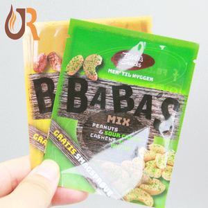 Usine fournisseur Refermable fruits secs en plastique sacs numérique impression alimentaire trois côté joint pochettes d'emballage de noix de <span class=keywords><strong>cajou</strong></span> - Product Image 2