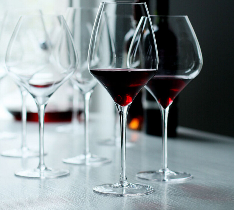 Lead free crystal giant wine glass cup