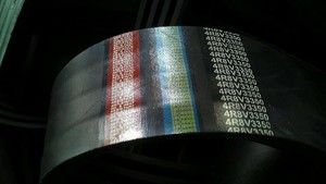 רצועת V משולבת 25J רצועה 3V/5V/8V גומי טבעי שחור 25.4 מ\\\"מ רוחב עליון 40 זווית ז'ג'יאנג סיהאי מכונות גומי - Product Image 5