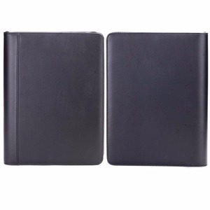 Phong cách mới da xoắn ốc vòng chất kết dính A4 thư mục tập tin du lịch tổ chức danh mục đầu tư với dây kéo - Product Image 5