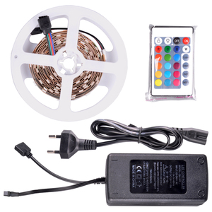 24V SMD 5050 Color que cambia RGB llevó la tira con el regulador alejado de RGBW - Product Image 2