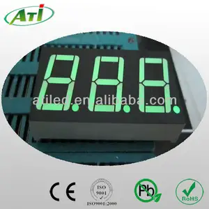 0.28 Inch Super Rood Drie Digit 7 Segment Led Display, 3 Digit Led