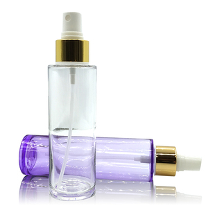 30ml 50ml 80ml 100ml 120ml Thick Wall color PET Plastic Mist Spray Bottle Cosmetic packaging spray pump manufacturer