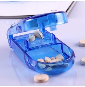 Mini caja de almacenamiento Caja DE CORTADOR portátil Caja de divisor de pastillas/Caja de almacenamiento de pastillas - Product Image 4