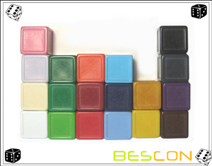 สีที่กำหนดเองที่ว่างเปล่าเยื้องลูกเต๋า - Product Image 1