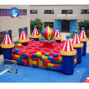 Instalaciones Recreativas Inflables Grandes para Exteriores, Parque de Atracciones Inflable, Castillo Inflable en Venta - Product Image 3
